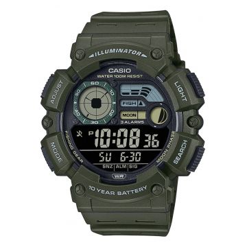 Ceas barbatesc -  WS-1500H-3BVEF - verde - 50x50mm