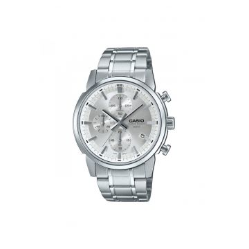 Ceas barbati -  Collection MTP-E MTP-E510D-7AVDF - Inox - Argintiu