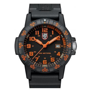 Ceas barbati  Leatherback Sea Turtle 44mm - 10 ATM - negru