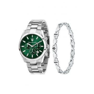 Ceas  R8853151017 Attrazione cu Cadran Verde Emerald si Bratara din Otel Inoxidabil