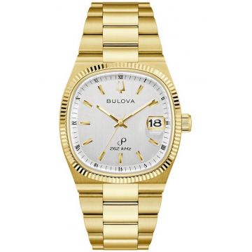 Ceasuri barbatesti  Super Seville - 38mm - bratara metalica aurie - rezistenta la apa 3 ATM