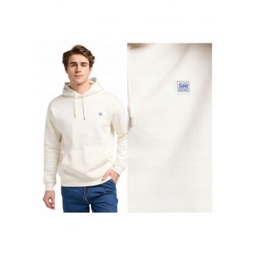 Hanorac Barbati -  Marimea Xxl - Alb - Ww Hoodie - Compozitie 80% Bumbac - 20% Poliester - Croiala Confortabila - Cu Gluga