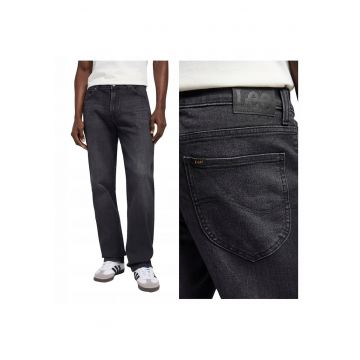 Pantaloni Barbati -  West - Marime 32/34 - Croi Loose Fit - Stil Lejer - Inaltime Talie Medie - Inchidere Fermoar - W32xL34 - Negru