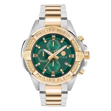 The Skull Chronograph Bratara din Otel Inoxidabil PWWFA0525