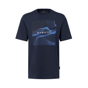 Tricou Barbati -  Bleumarin - Bumbac - Model simplu