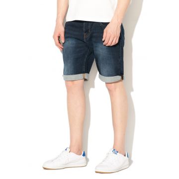 Bermude de denim Chicago - Albastru inchis