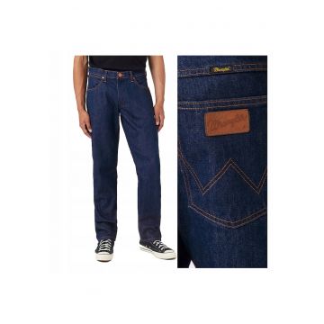 Blugi Barbati -  Frontier - W31-L34 USA - Albastru - Bumbac - Design Clasic Casual - Ideal Pentru Uz Zilnic - Material Premium Confortabil - Aspect Denim Modern - 5 Buzunare - Fermoar