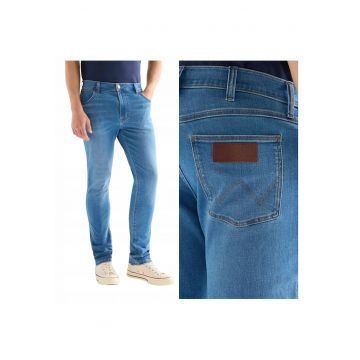 Blugi Pentru Barbati -  31/30 - Albastru - Bumbac De Inalta Calitate - Cu Picioare Lungi - Confortabile - Croiala Regulara