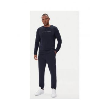 Bluza Barbati -  Bleumarin - 50% bumbac 50% poliester reciclat