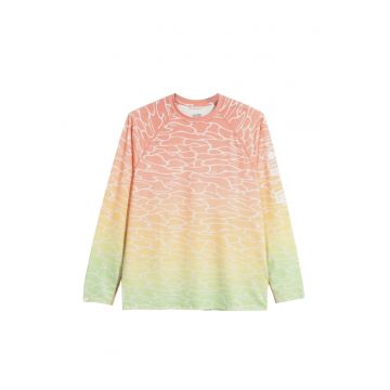 Bluza pentru inot cu maneci raglan UPF 50+