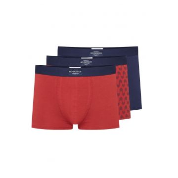 Boxeri Oxbow  set de 3 perechi multicolor - Portocaliu