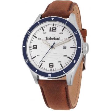 Ceas barbatesc -  Ashmont - piele cafenie - 46mm - rezistent la apa 5 ATM