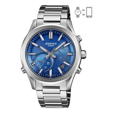 Ceas barbatesc  EQB-1300D-2AEF Quartz Argintiu