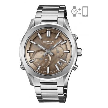 Ceas barbatesc  EQB-1300D-5AEF Quartz Argintiu