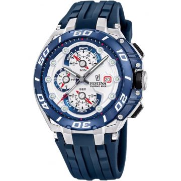 Ceas barbatesc  F20755/1 Quartz Albastru