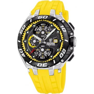 Ceas barbatesc  F20755/5 Quartz Galben