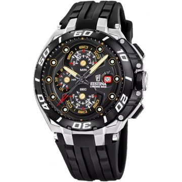 Ceas barbatesc  F20755/8 Quartz Negru