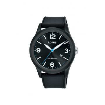 Ceas barbatesc Quartz - Negru