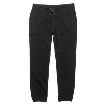 Pantaloni de trening cu imprimeu text pe un picior