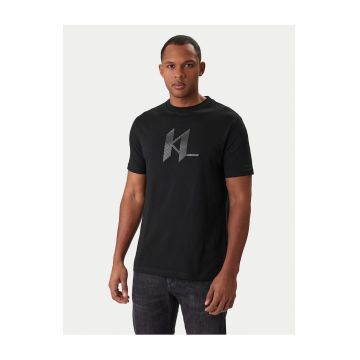 Tricou Barbatesc -  Bumbac - Negru