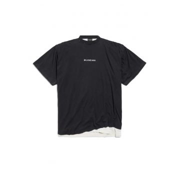 Tricou barbati -  Back Double dry - Negru