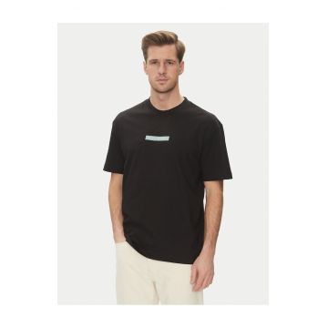 Tricou barbati  negru - bumbac -
