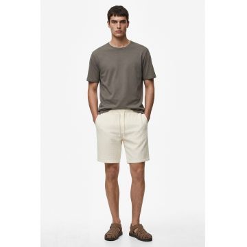 Tricou cu decolteu rotund - Gri inchis