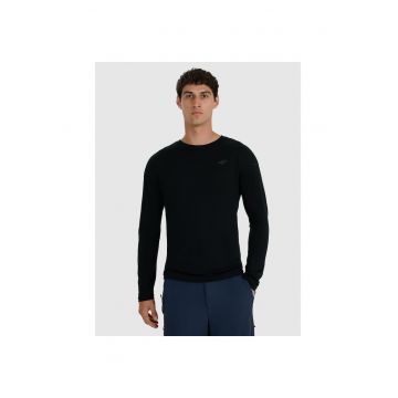 Bluza barbati  din lana - Negru