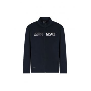 Bluza cu fermoar  ARMANI BLUE SPORT M T-TOP FZ-7M000596-AF16426-UB154