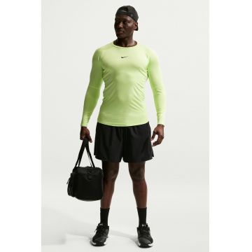 Bluza slim fit cu tehnologie Dri-FIT pentru fotbal - Verde lime