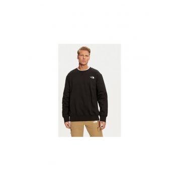Bluza sport barbati -  bumbac/poliester - negru -