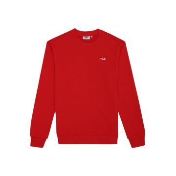 Bluza sport barbati -  Fam0876 30002 - regular fit - rosu - bumbac