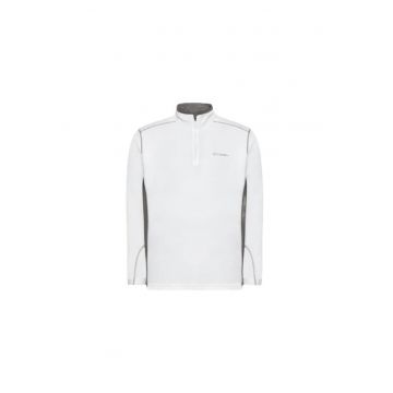 Bluza sport barbati -  poliester - gri/alb