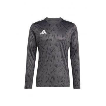 Bluza sport barbati  Team Icon 25 - maneca lunga - gri - poliester reciclat