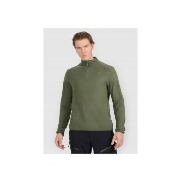 Bluza sport barbati  termica - tehnologie 4FWarm - kaki - pentru schi - poliester - Kaki