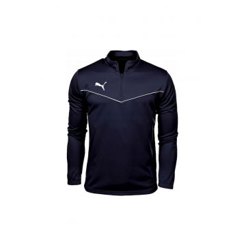 Bluza sport cu fermoar  Poliester - 4063697342187 Bleumarin -