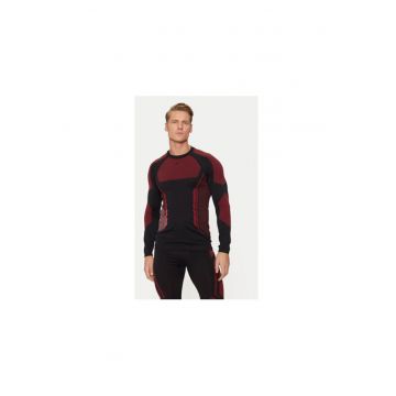 Bluza termica barbati -  303945862 - Poliamida/Poliester - Negru - Negru