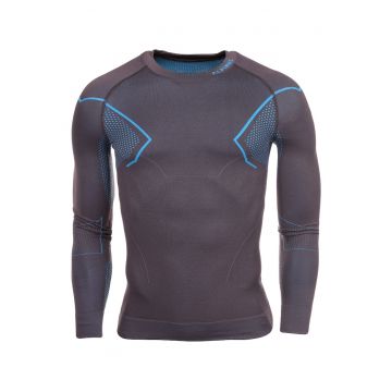 Bluza termoactiva barbati -  Gri/Albastru - Gri/Albastru