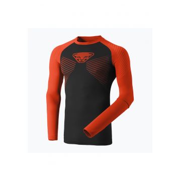 Bluza termoactiva pentru barbati -  Poliamida - Negru/Portocaliu -