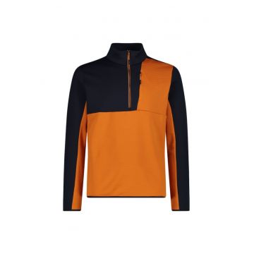 Hanorac fleece barbati  34E4077 Bleumarin/Portocaliu