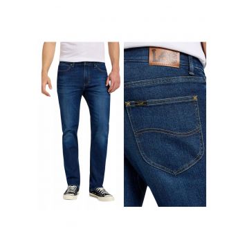 Blugi Barbati -  X Straight - W40-L32 USA - Albastru - Bumbac - Design Clasic Casual - Ideal Pentru Uz Zilnic - Material Premium Confortabil - Aspect Denim Modern - 5 Buzunare - Fermoar
