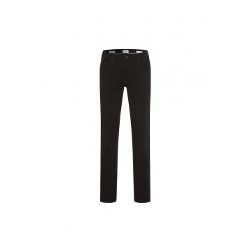 Blugi slim fit cu talie medie - Negru