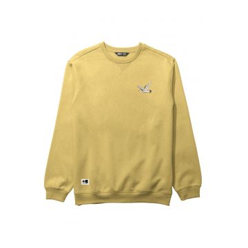 Bluza de trening cu decolteu la baza gatului -
