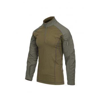 Bluza sport  Bumbac/Nylon - Verde - Gri