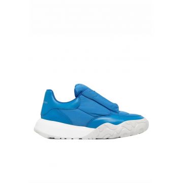 Court Low-Top Sneakers In Blue - Albastru