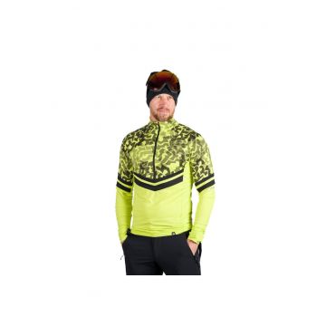 Men's ski technical sweater BERTI - Verde lime
