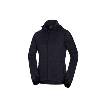 Men's universal functional hoodie DAMMASTOCK - Negru melange
