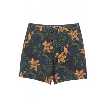 Pantaloni scurti de plaja cu model tropical Myrtle