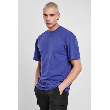 Tricou din bumbac cu decolteu la baza gatului
