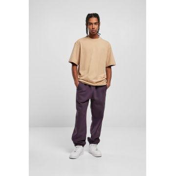 Tricou din bumbac cu decolteu la baza gatului